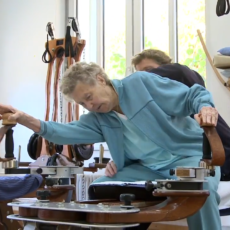For older adults, the GYROKINESIS® Method is an incredible method for working with seniors because they are able to work out muscle tension, stretch, increase range of motion, get aerobic activity, and experience rhythm and movement in all directions.