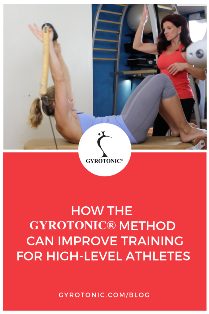 The GYROTONIC® Method helps athletes improve performance and reduce injury by concurrently training rhythm, coordination, strength and flexibility.