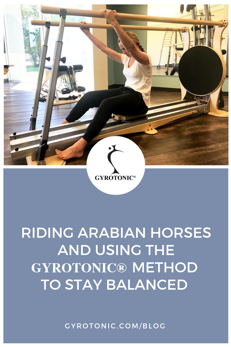 The GYROTONIC® Method helps competitive horseback rider, Lindsay French, to prepare her body to ride and stay nationally competitive as an adult.