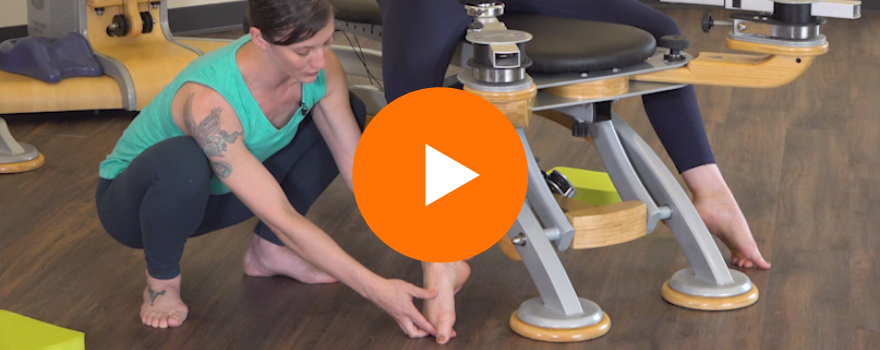 Promo video for Addressing the Body Through the Feet, a video class in the GYROTONIC® Master Class Series
